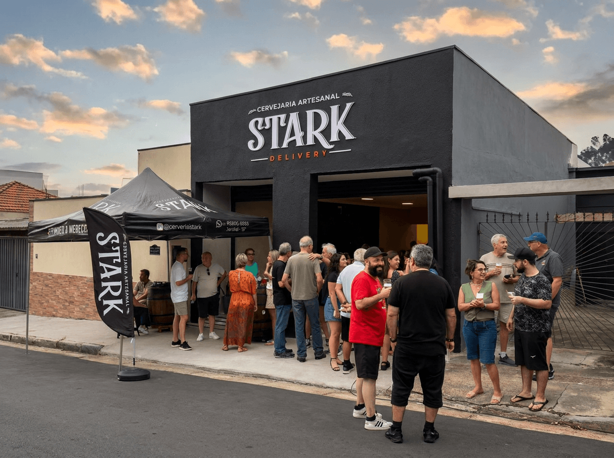 Stark Anhangabaú e seu espaço de delivery